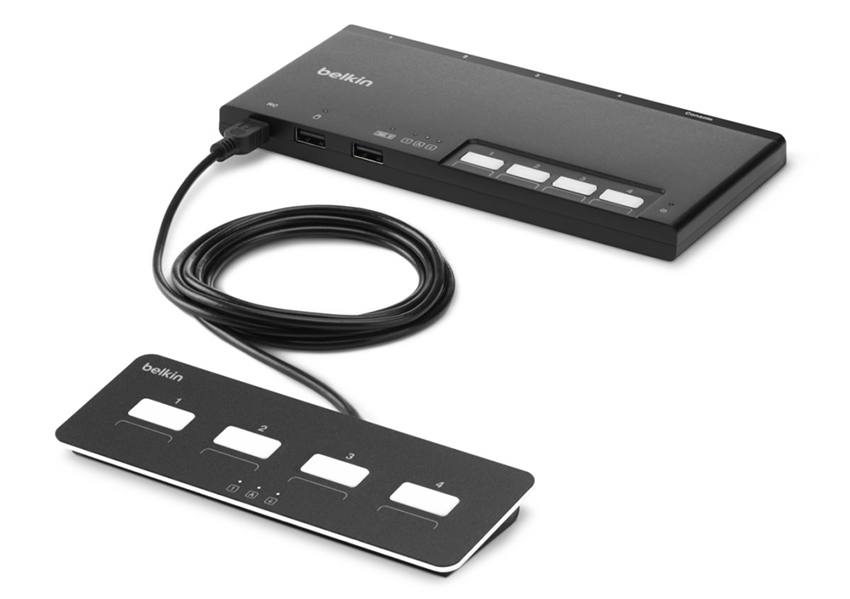 You Recently Viewed Belkin F1DN004MOD-KM-4 4-Port Modular Secure KM Switch Image